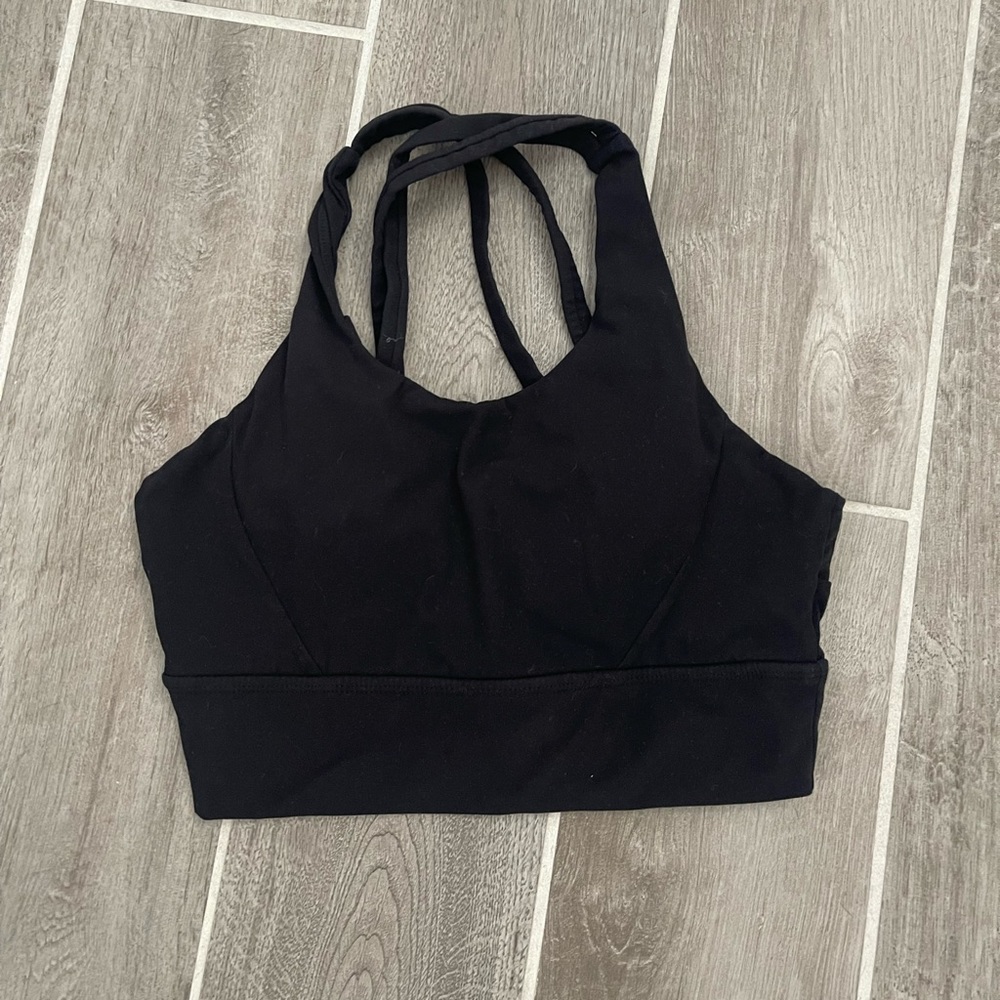 BuffBunny Rosa Sports Bra - Black